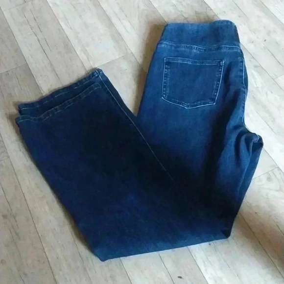 Soft Surroundings Women's Pull On Pants Bell Bottom Size M - Picture 1 of 7